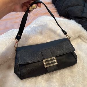 Black clutch purse